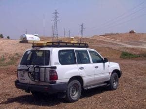 Vehicle mounted laser scanner - mobile mapping Morocco