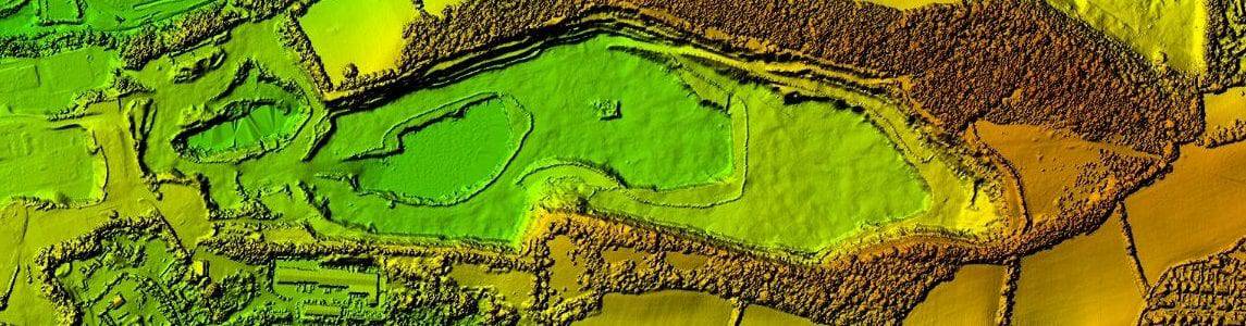 boundary survey lidar plan