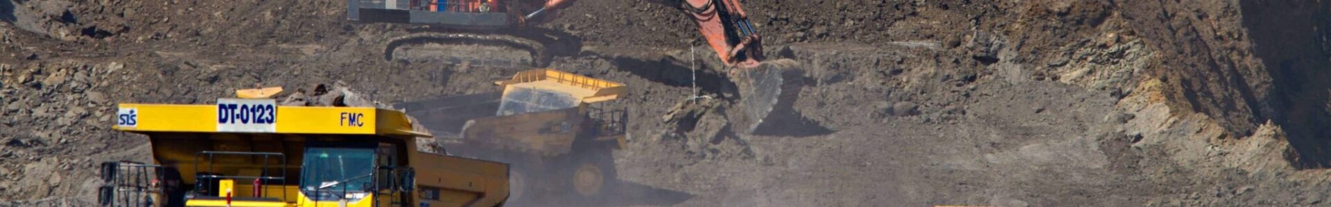 mining surevyors at work slope monitoring
